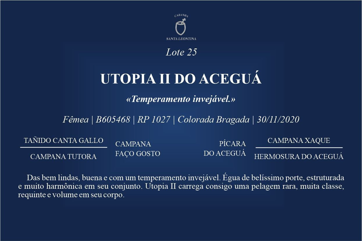 Geração UTOPIA II DO ACEGUÁ