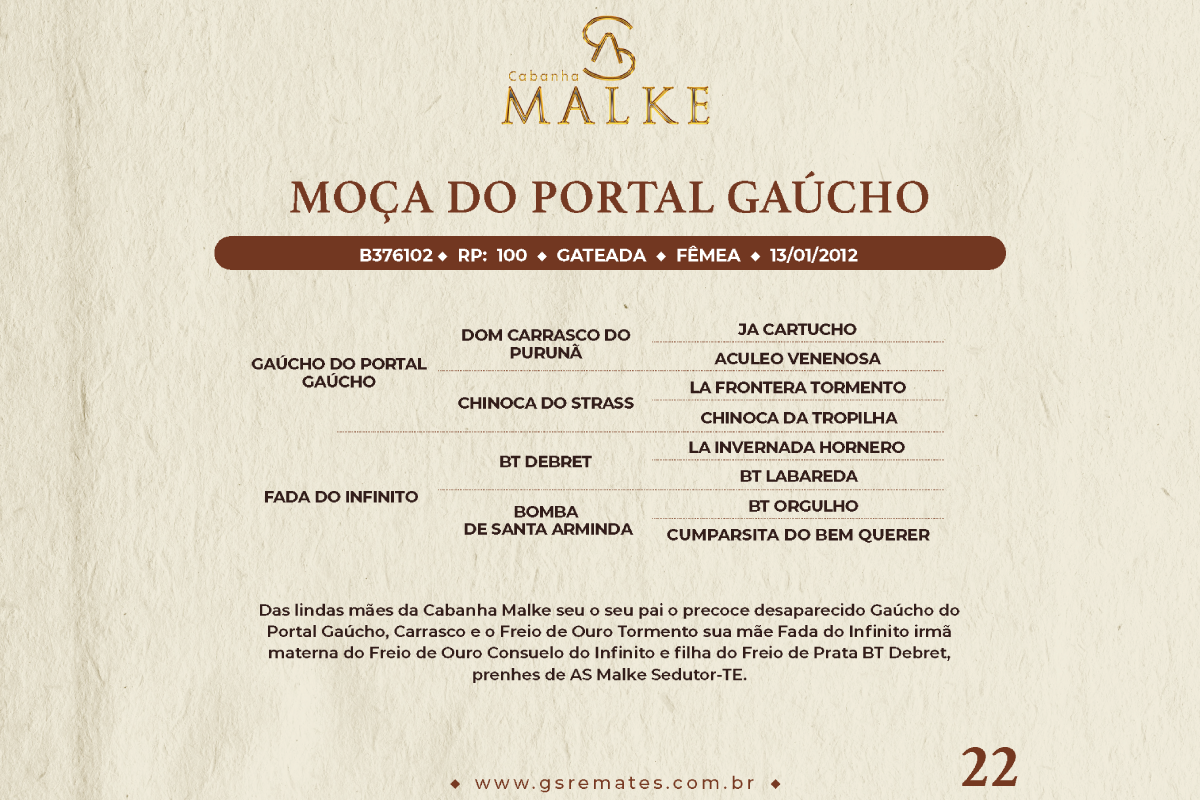 Geração MOÇA DO PORTAL GAÚCHO