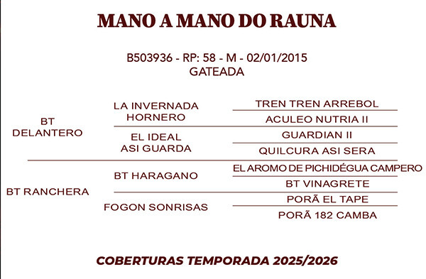 Geração MANO A MANO DO RAUNA 