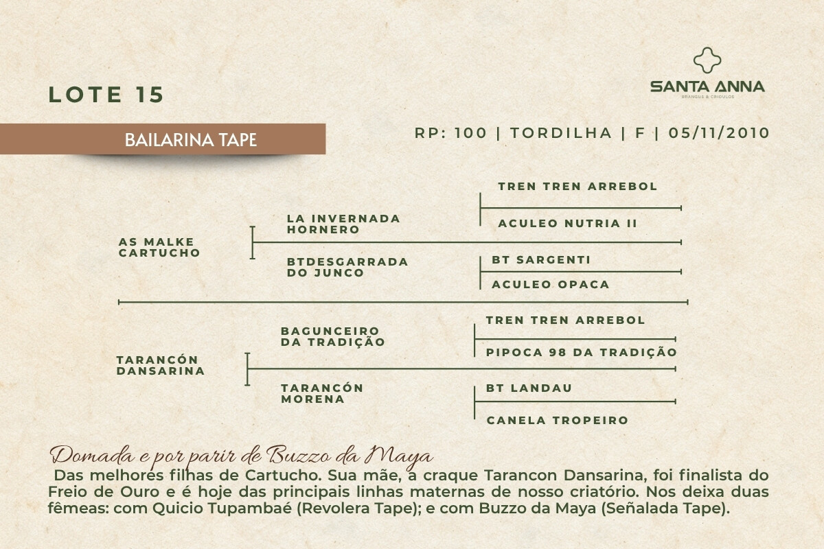 Geração BAILARINA TAPE