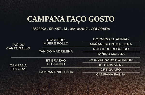 Geração CAMPANA FAÇO GOSTO
