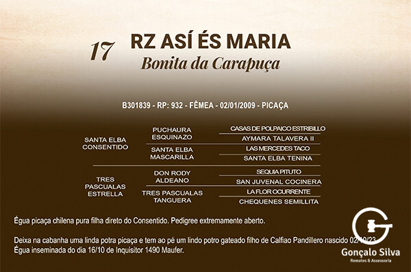 Geração RZ ASÍ ÉS MARIA BONITA DA CARAPUÇA