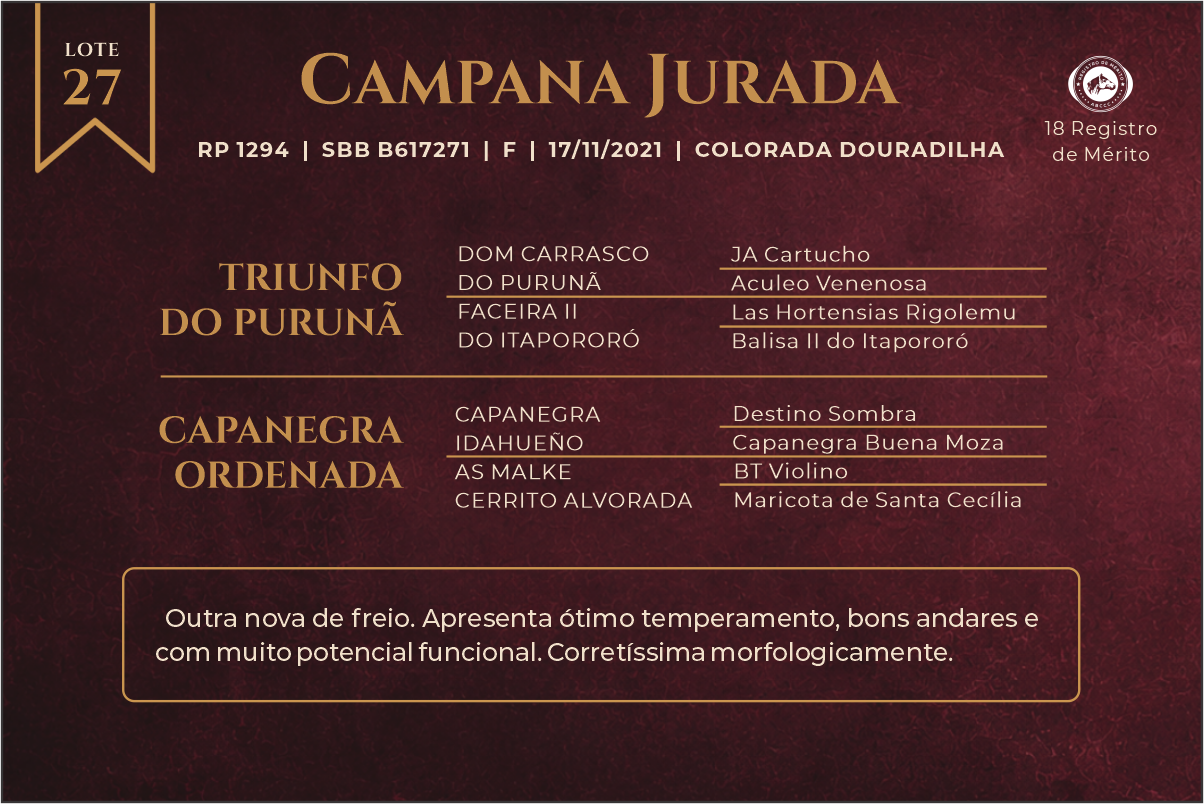 Geração CAMPANA JURADA