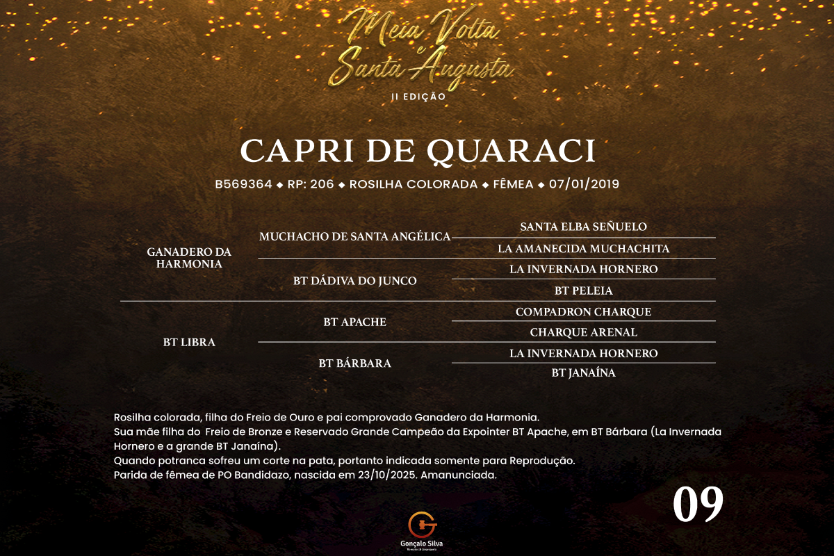 Geração CAPRI DE QUARACI