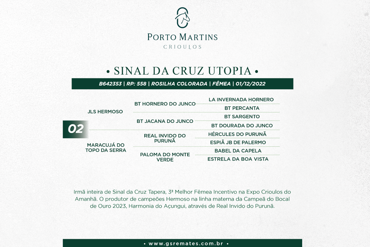 Geração SINAL DA CRUZ UTOPIA