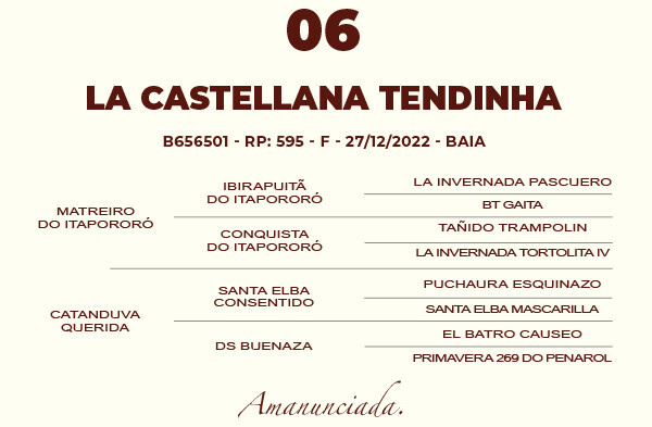 Geração LA CASTELLANA TENDINHA