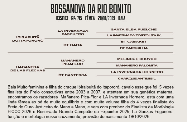 Geração BOSSANOVA DA RIO BONITO