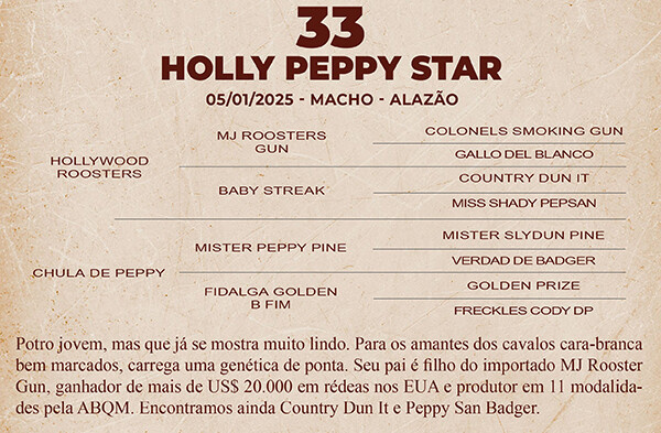 Geração HOLLY PEPPY STAR