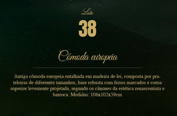 Geração CÔMODA EUROPEIA