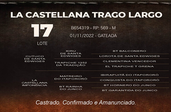 Geração LA CASTELLANA TRAGO LARGO