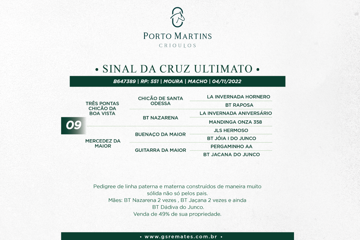 Geração SINAL DA CRUZ ULTIMATO