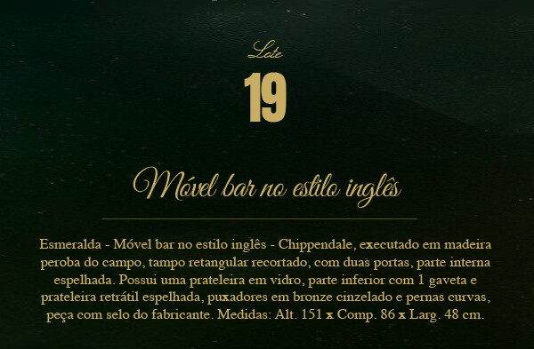 Geração MÓVEL BAR NO ESTILO INGLÊS