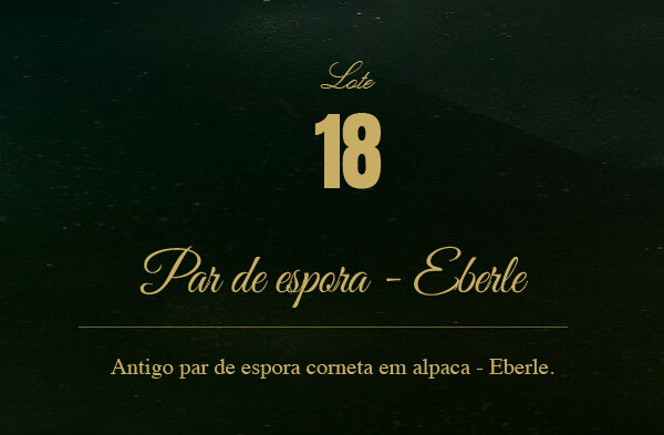 Geração PAR DE ESPORAS EBERLE