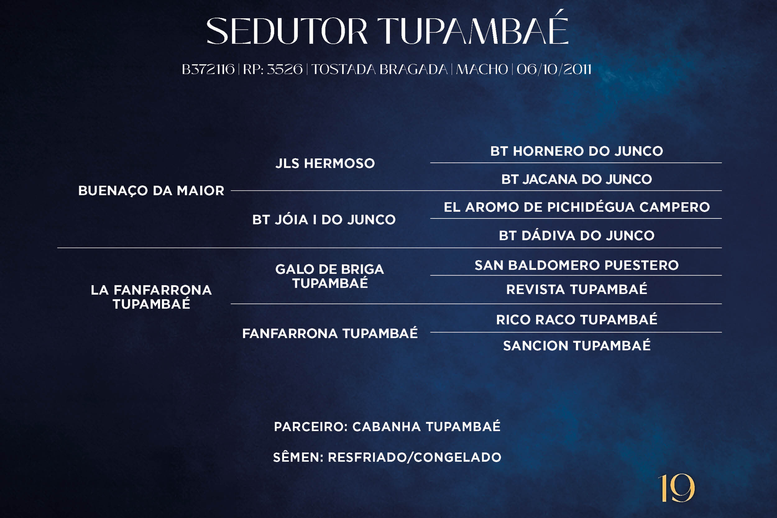 Geração SEDUTOR TUPAMBAÉ 