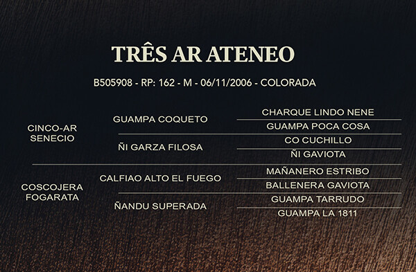 Geração TRÊS AR ATENEO