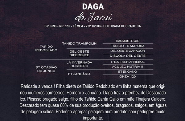 Geração DAGA DO JACUI