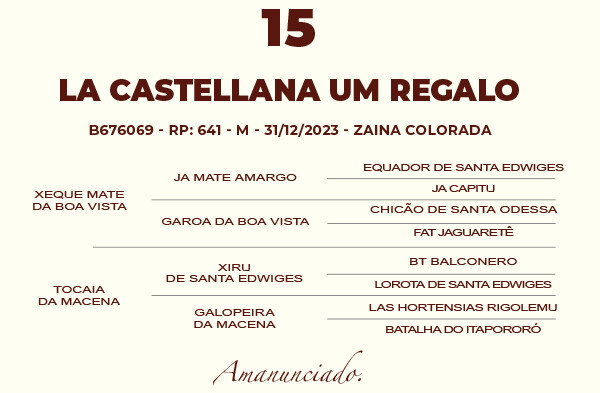 Geração LA CASTELLANA UM REGALO