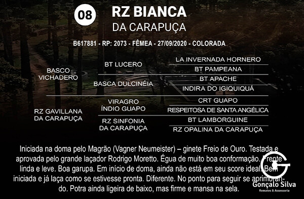 Geração RZ BIANCA DA CARAPuÇA