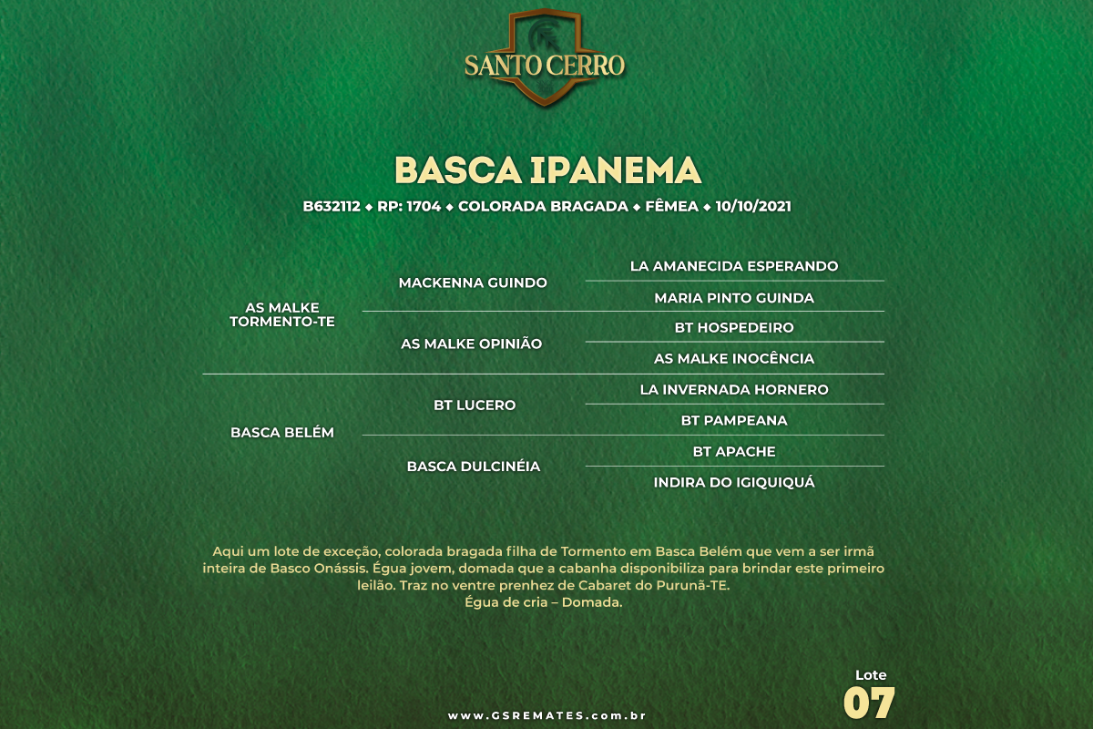 Geração BASCA IPANEMA