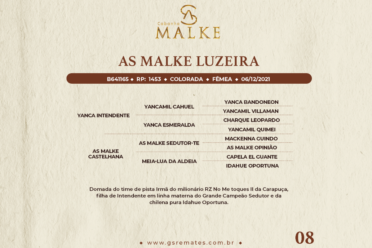 Geração AS MALKE LUZEIRA