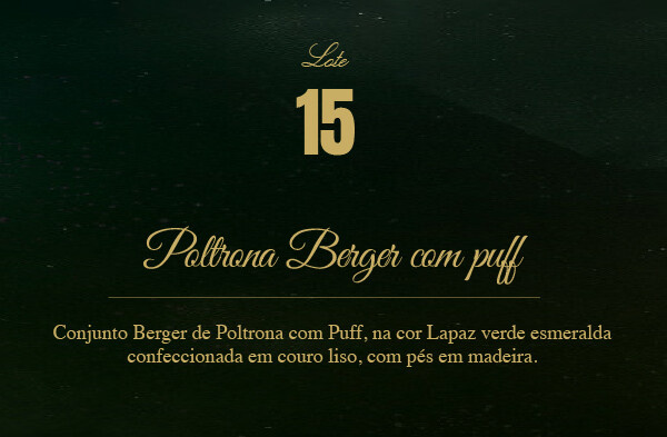 Geração POLTRONA BERGER COM PUFF