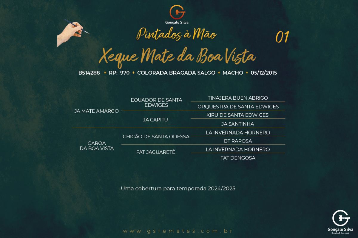 Geração XEQUE MATE DA BOA VISTA - COBERTURA