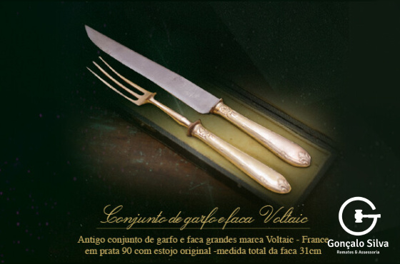 CONJUNTO DE GARFO E FACA VOLTAIC