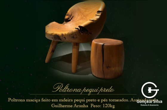 POLTRONA PEQUI PRETO