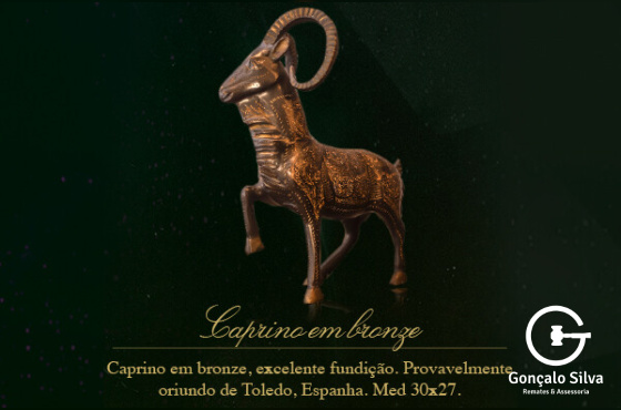 CAPRINO EM BRONZE