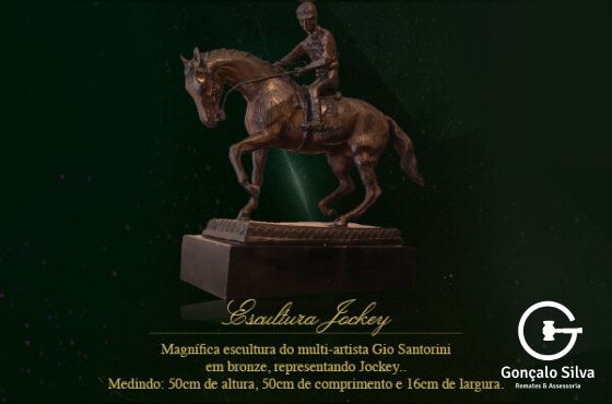 ESCULTURA JOCKEY