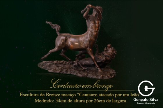 CENTAURO EM BRONZE