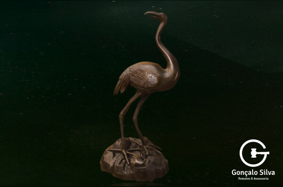AVE PERNALTA - ESCULTURA EM BRONZE